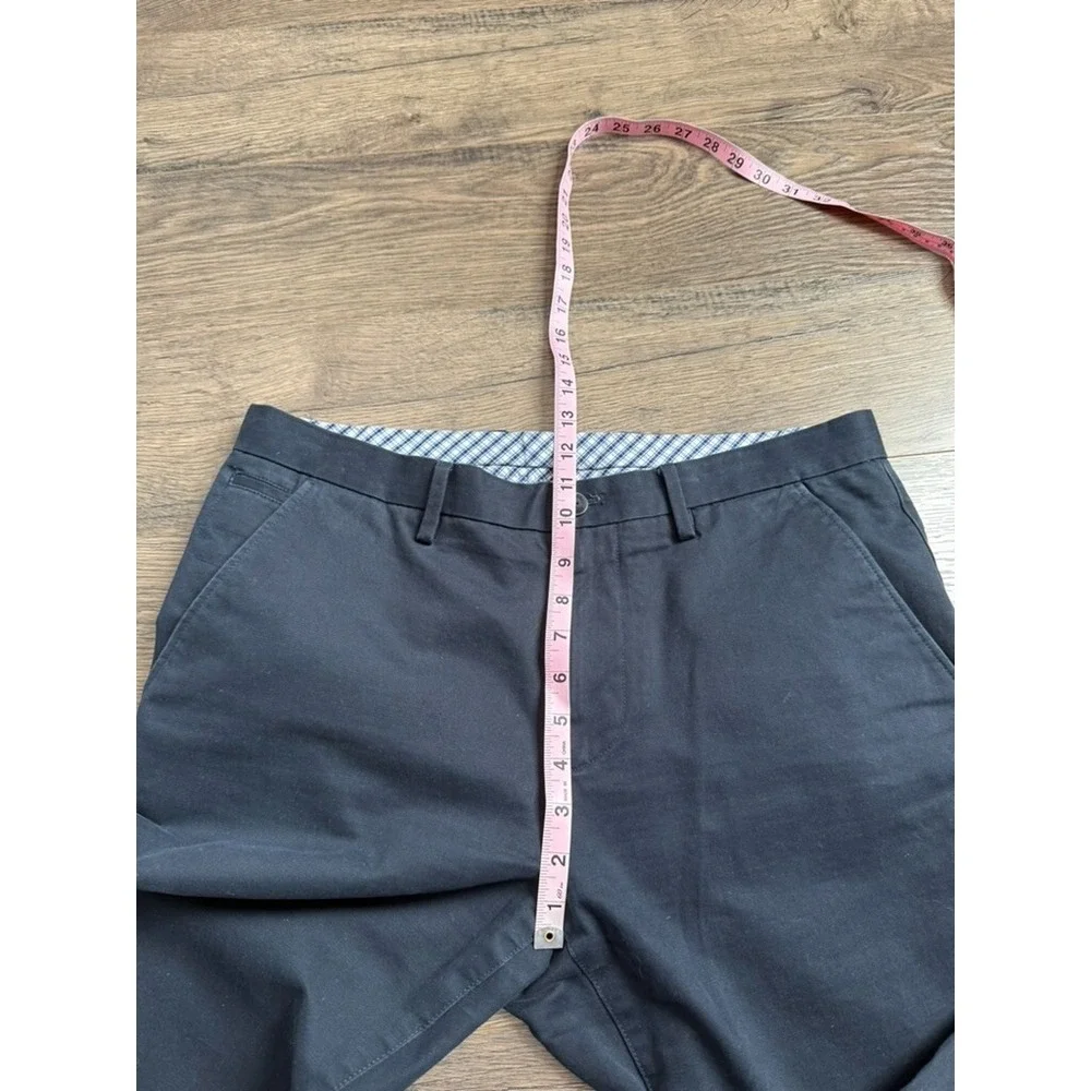 EUC Men Banana Republic Kentfield Pant blue chino blue cotton‎ sz 33x32 (30.5)